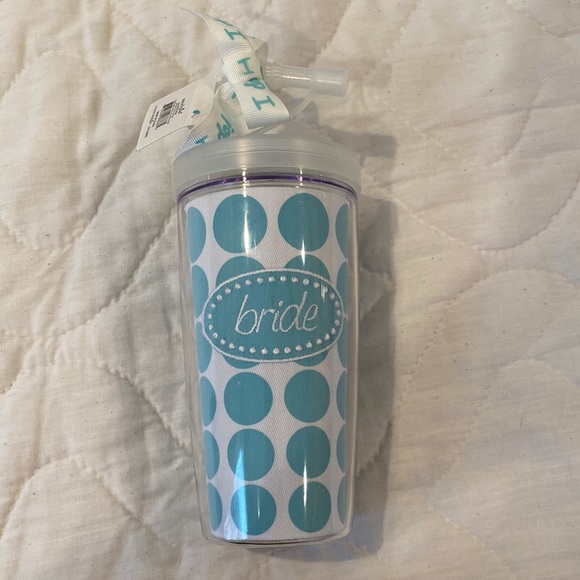 Mud Pie Other - Mud pie acrylic Bride cup